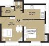 Arun Lathangi (1BHK+2T (465 sq ft) 465 sq ft)
