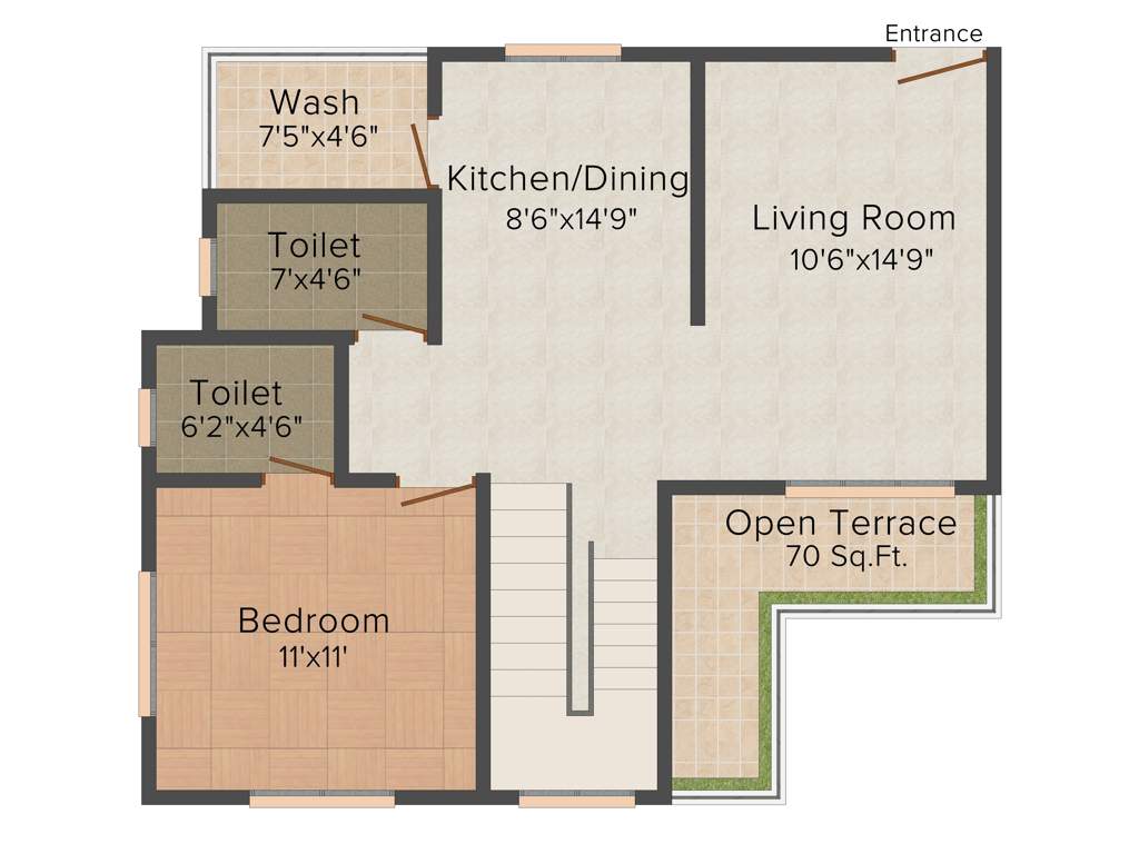 Raama Shikhar (3BHK+3T (1,830 sq ft) 1830 sq ft)