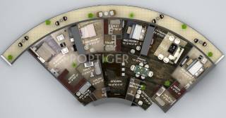 Supertech Supernova (4BHK+4T (3,900 sq ft) + Servant Room 3900 sq ft) Supertech Supernova (4BHK+4T (3,900 sq ft) + Servant Room 3900 sq ft)