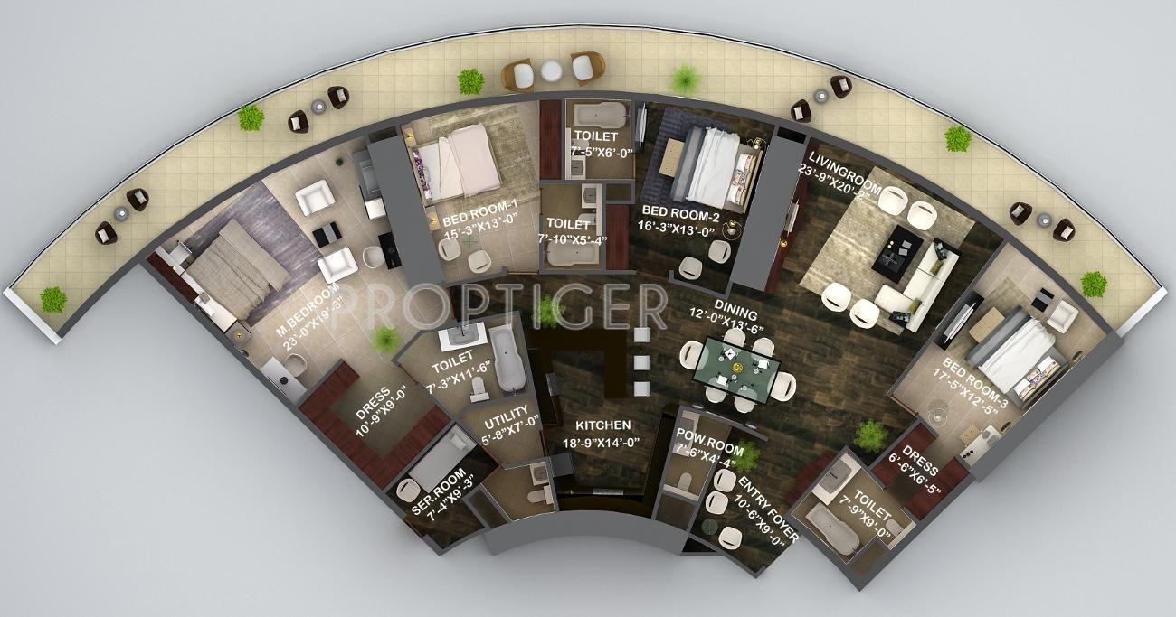 Supertech Supernova (4BHK+4T (3,900 sq ft) + Servant Room 3900 sq ft) Supertech Supernova (4BHK+4T (3,900 sq ft) + Servant Room 3900 sq ft)