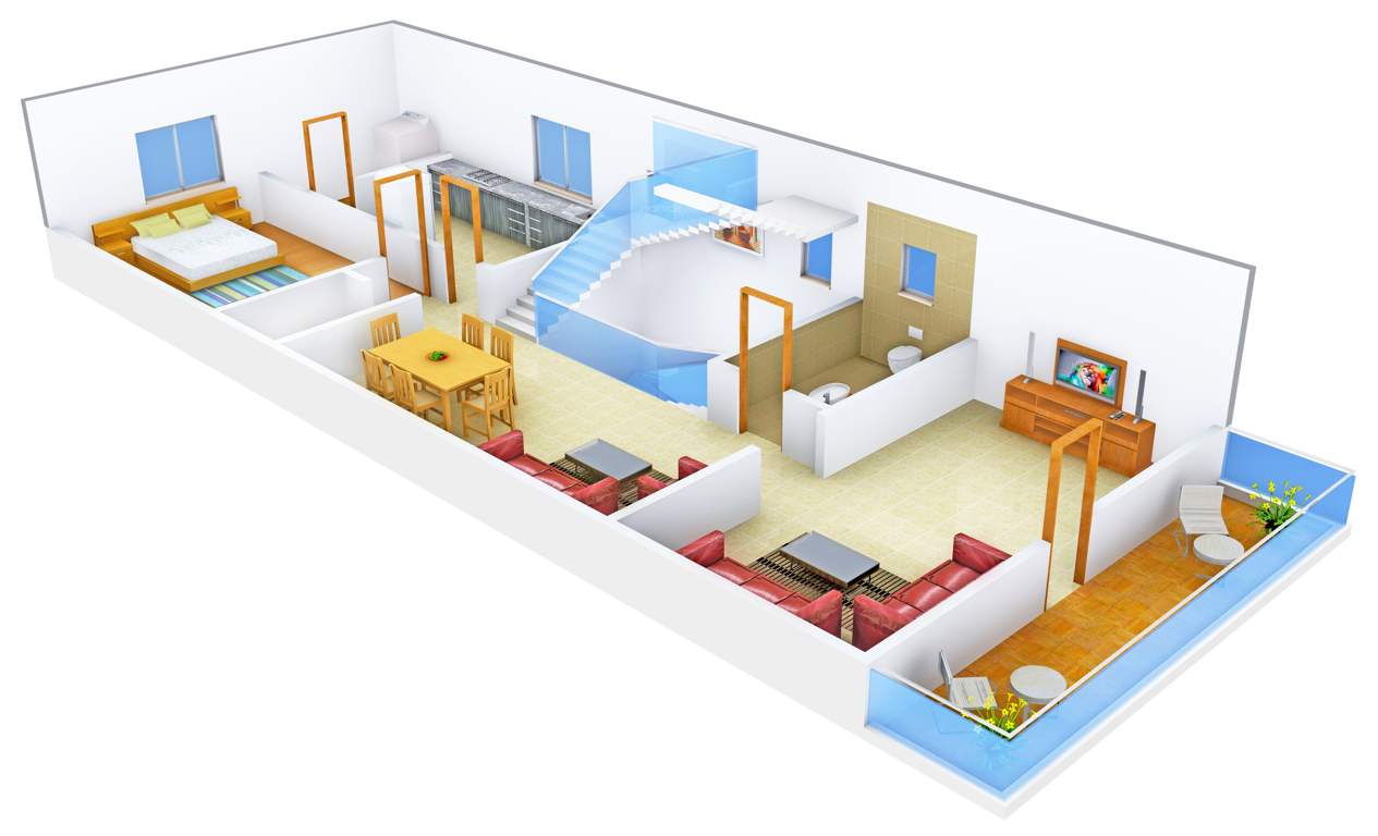 DSL Infrastructure And Space Developers Fortune Villas (4BHK+4T (3,151 sq ft) + Pooja Room 3151 sq ft)