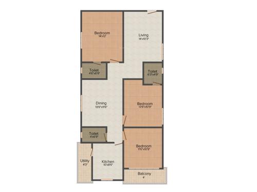 Happy Vasanthaa Happy Homes Nest (3BHK+3T (1,500 sq ft) 1500 sq ft) Happy Vasanthaa Happy Homes Nest (3BHK+3T (1,500 sq ft) 1500 sq ft)