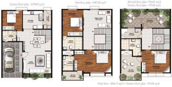 Amintha Akshaya Gardens (4BHK+4T (3,084 sq ft) 3084 sq ft) Amintha Akshaya Gardens (4BHK+4T (3,084 sq ft) 3084 sq ft)