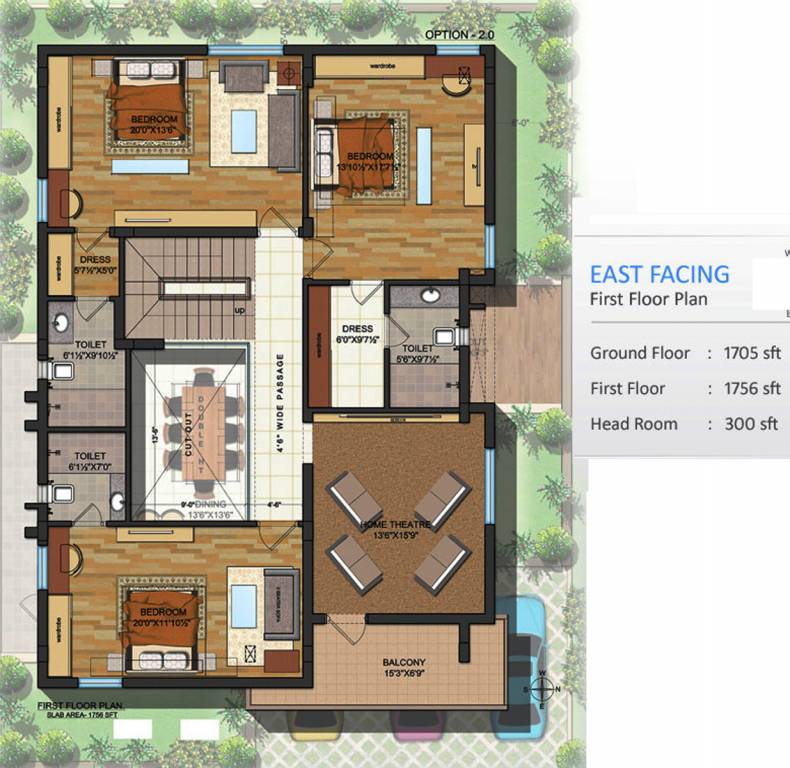 Vessella Villas (4BHK+5T (3,761 sq ft) + Servant Room 3761 sq ft)