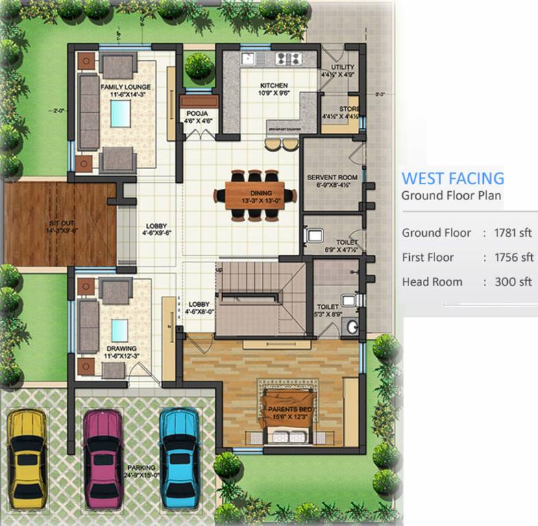 Vessella Villas (4BHK+4T (3,837 sq ft) + Servant Room 3837 sq ft)