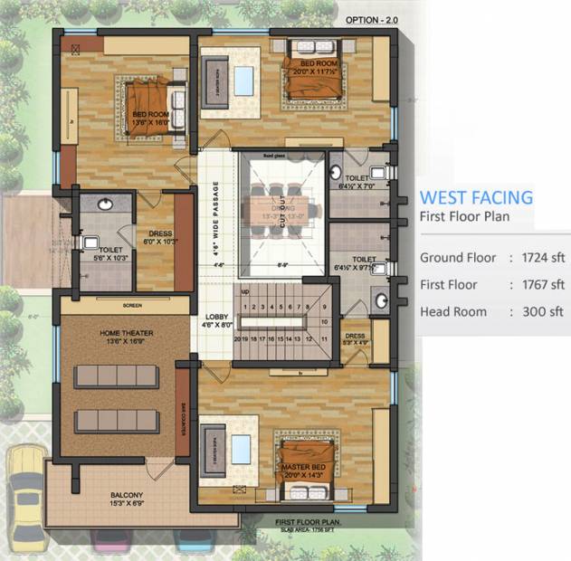 Vessella Villas (4BHK+4T (3,791 sq ft) + Servant Room 3791 sq ft)