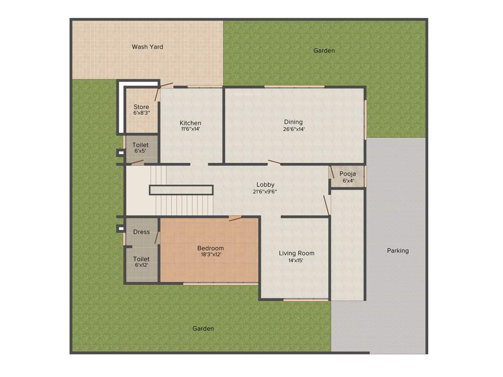 Shivalik Florette (5BHK+6T (6,750 sq ft) + Pooja Room 6750 sq ft)