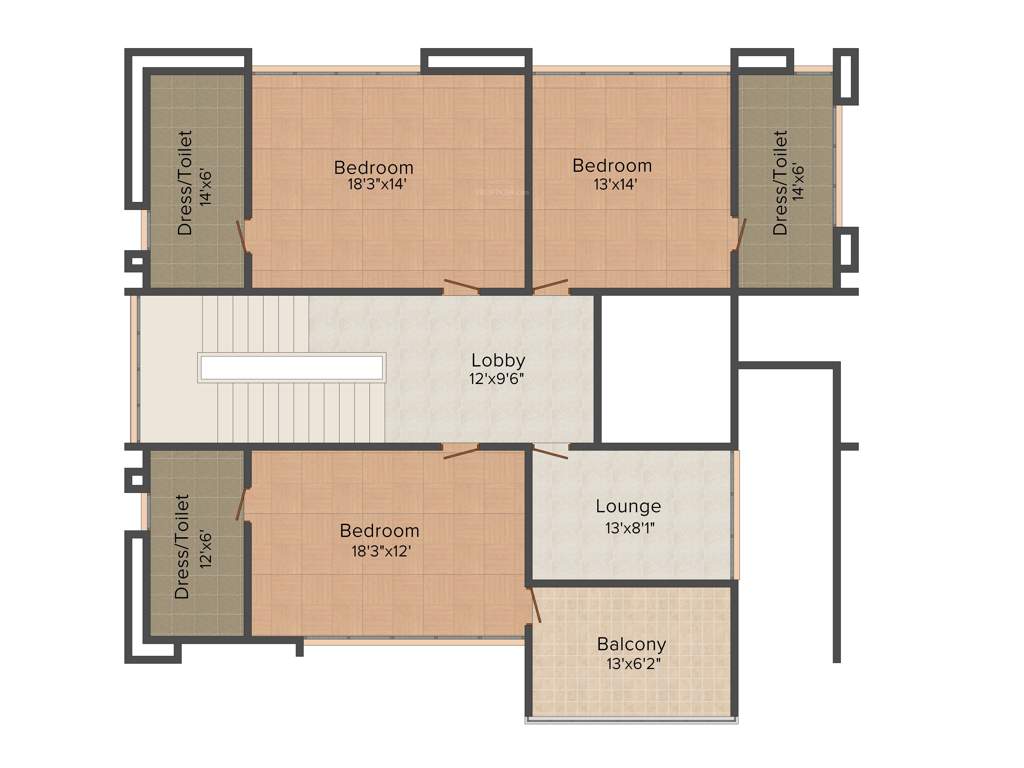 Shivalik Florette (5BHK+6T (6,750 sq ft) + Pooja Room 6750 sq ft)