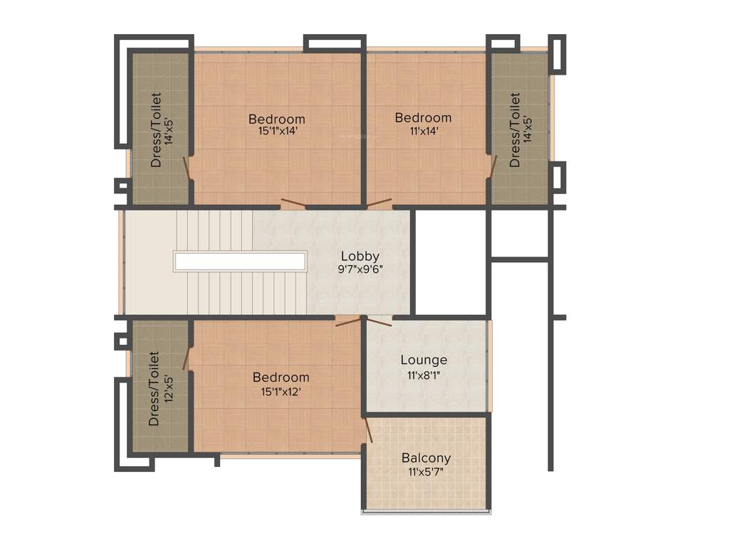 Shivalik Florette (5BHK+6T (5,850 sq ft) + Pooja Room 5850 sq ft)