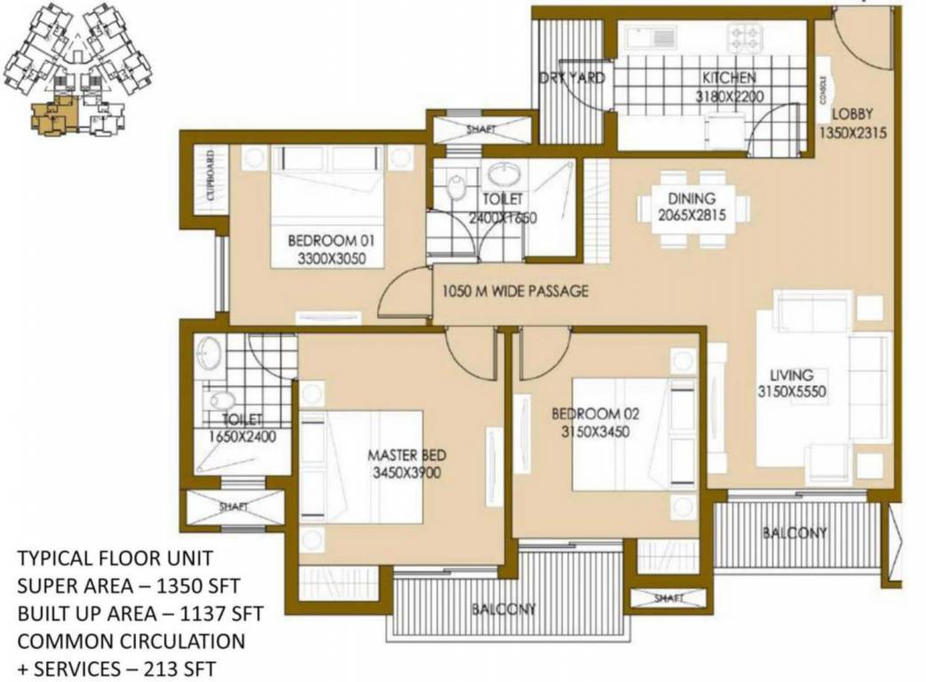 the hedges Floor Plan Floor Plan