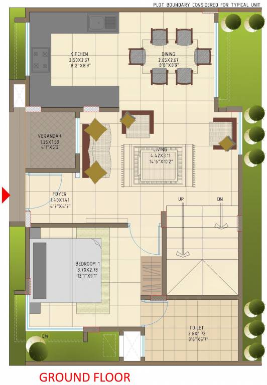 Aratt Cityscape Villa (4BHK+5T (1,990 sq ft) 1990 sq ft)