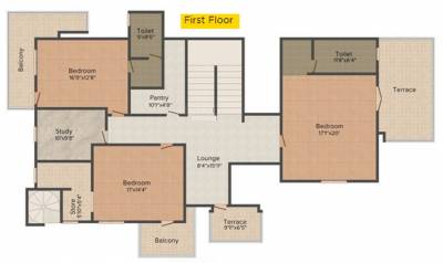 British Park Chelsea Gardens (4BHK+3T (5,460 sq ft) + Study Room 5460 sq ft)