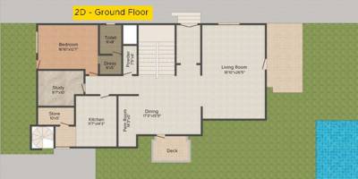 British Park Chelsea Gardens (4BHK+3T (5,460 sq ft) + Study Room 5460 sq ft)