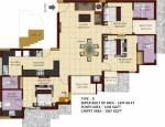 Cordon Trinity (3BHK+3T (1,694 sq ft) + Servant Room 1694 sq ft)