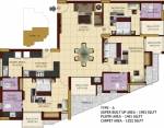 Cordon Trinity (3BHK+3T (1,903 sq ft) + Servant Room 1903 sq ft)