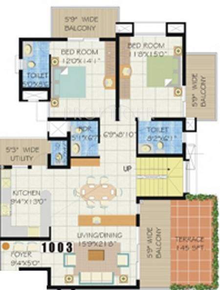 HRC Ananya (4BHK+4T (3,432 sq ft) 3432 sq ft)