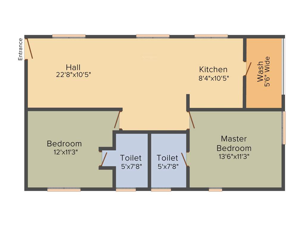 Himagiri Pottapus Hima Sai Srinidhim (2BHK+2T (1,078 sq ft) 1078 sq ft)