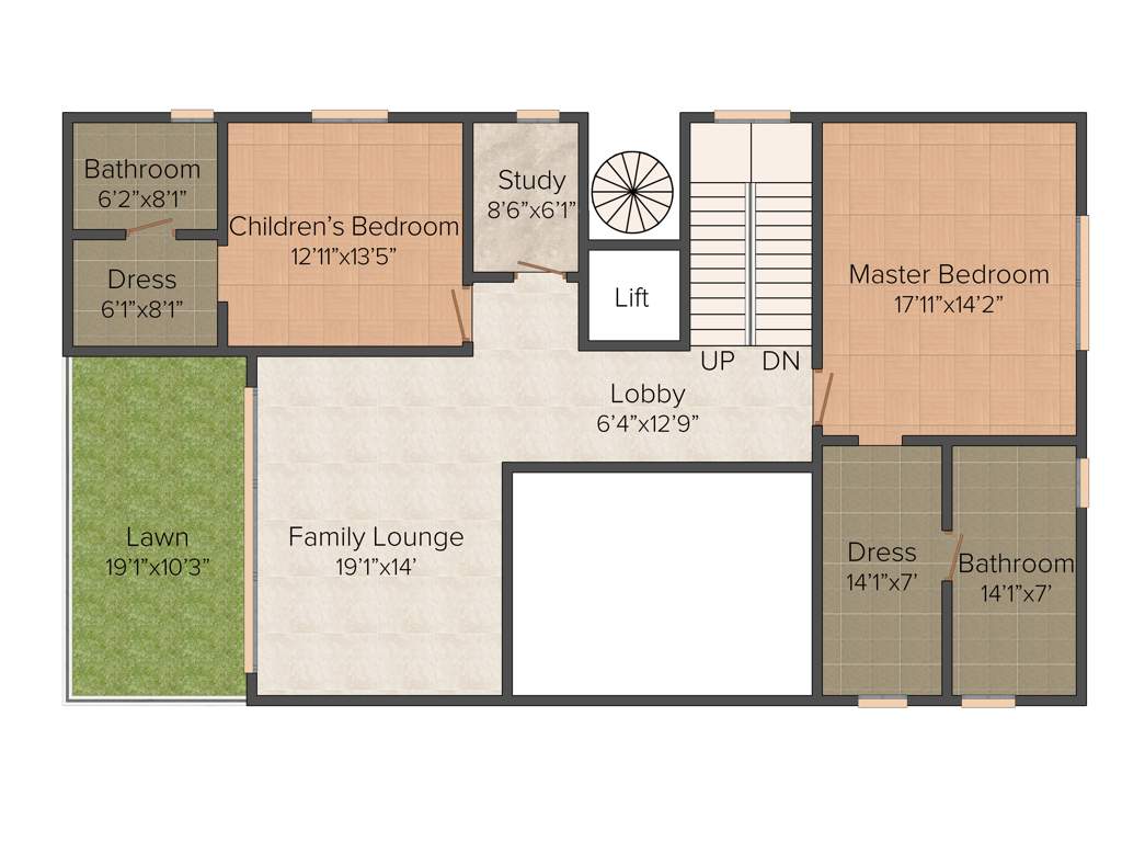Karni Tesoro Villas (4BHK+4T (5,300 sq ft) + Study Room 5300 sq ft)