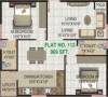 VR Meadows (2BHK+2T (969 sq ft) + Pooja Room 969 sq ft)