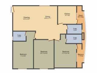 Saba Holdings And Developers Exotica (3BHK+3T (1,555 sq ft) 1555 sq ft) Saba Holdings And Developers Exotica (3BHK+3T (1,555 sq ft) 1555 sq ft)