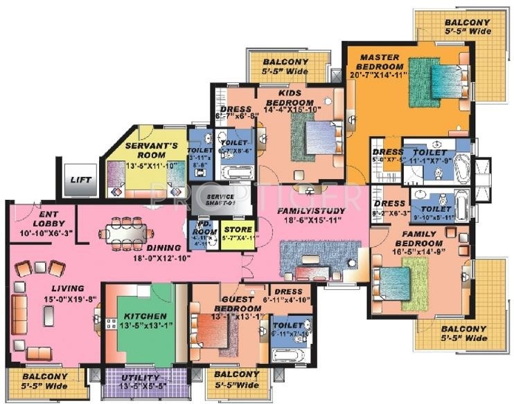 Sahara Grace (4BHK+4T (3,998 sq ft) Servant Room 3998 sq ft) Sahara Grace (4BHK+4T (3,998 sq ft) Servant Room 3998 sq ft)