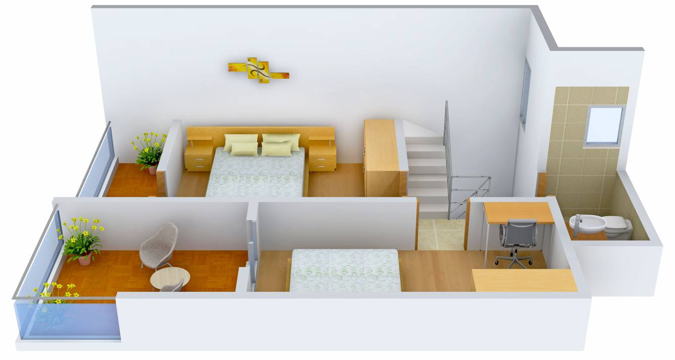 Aditya Pride Gharkul (3BHK+3T (1,410 sq ft) 1410 sq ft)