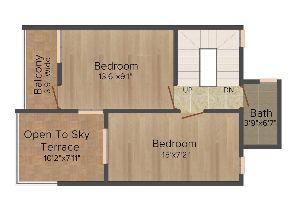 Aditya Pride Gharkul (3BHK+3T (1,410 sq ft) 1410 sq ft)