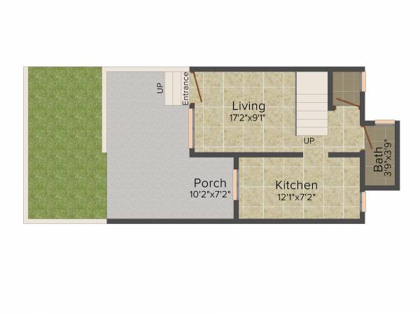 Aditya Pride Gharkul (3BHK+3T (1,410 sq ft) 1410 sq ft)