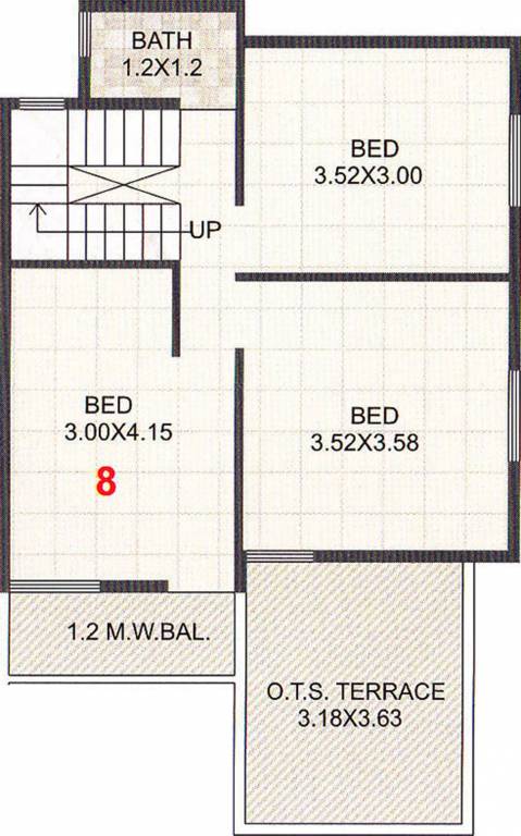 Aditya Pride Gharkul (4BHK+2T (1,669 sq ft) 1669 sq ft)