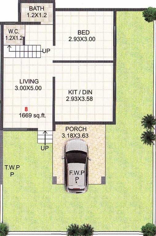 Aditya Pride Gharkul (4BHK+2T (1,669 sq ft) 1669 sq ft)