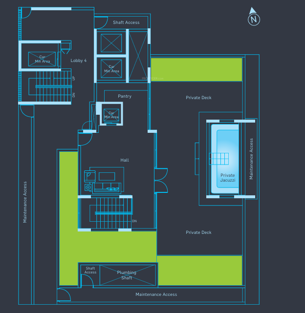 Terrace Floor Plan azure the oceanic Floor Plan Terrace Floor Plan