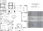  azure-the-oceanique Floor Plan Lower Level Duplex Plan