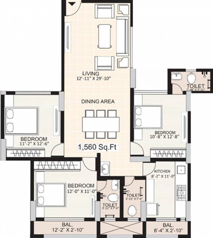  heights Floor Plan Floor Plan