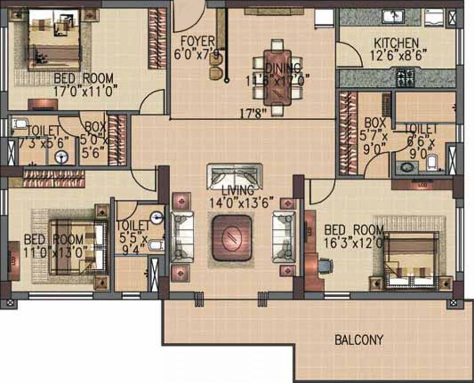 Infinity Heights (3BHK+3T (2,433 sq ft) 2433 sq ft) Infinity Heights (3BHK+3T (2,433 sq ft) 2433 sq ft)