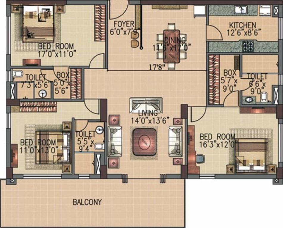 Infinity Heights (3BHK+3T (2,511 sq ft) 2511 sq ft) Infinity Heights (3BHK+3T (2,511 sq ft) 2511 sq ft)