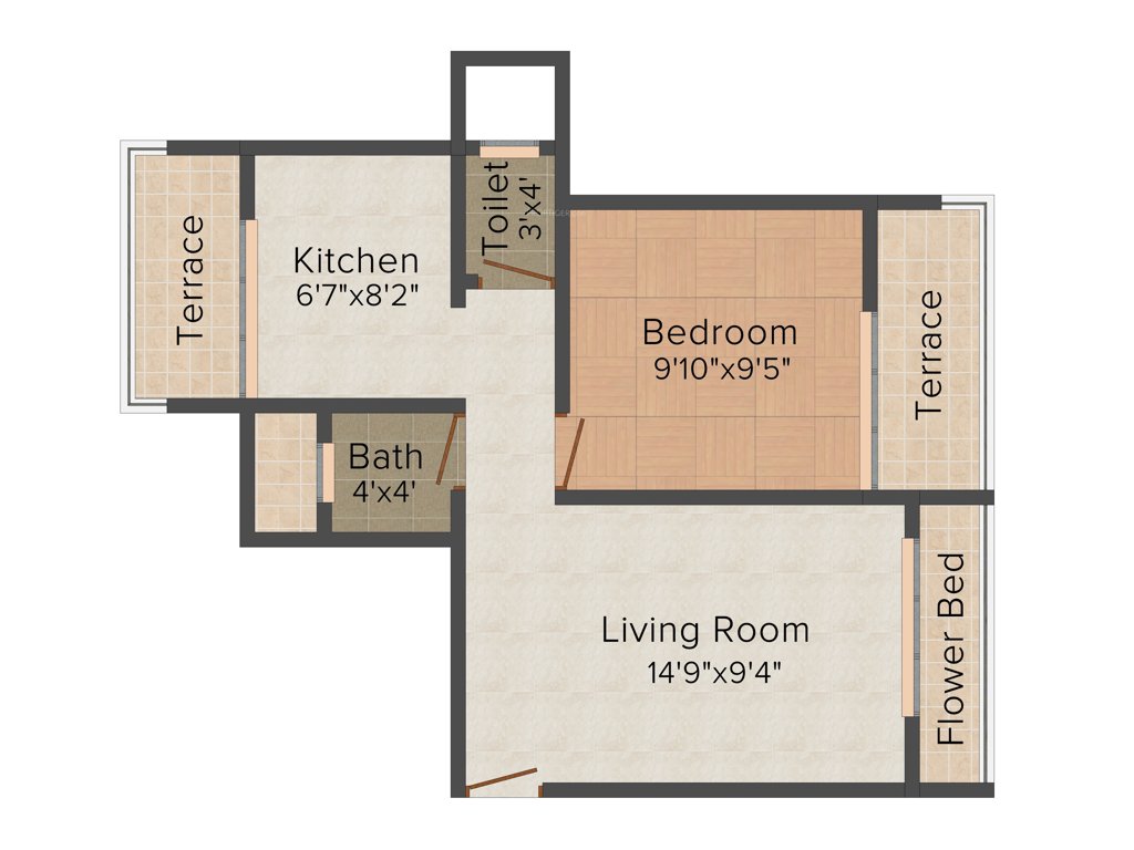 Ashish Ashiyana (1BHK+1T (730 sq ft) 730 sq ft)