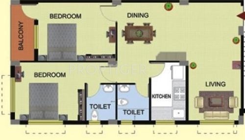 Saltee Green View (2BHK+2T (1,016 sq ft) 1016 sq ft) Saltee Green View (2BHK+2T (1,016 sq ft) 1016 sq ft)