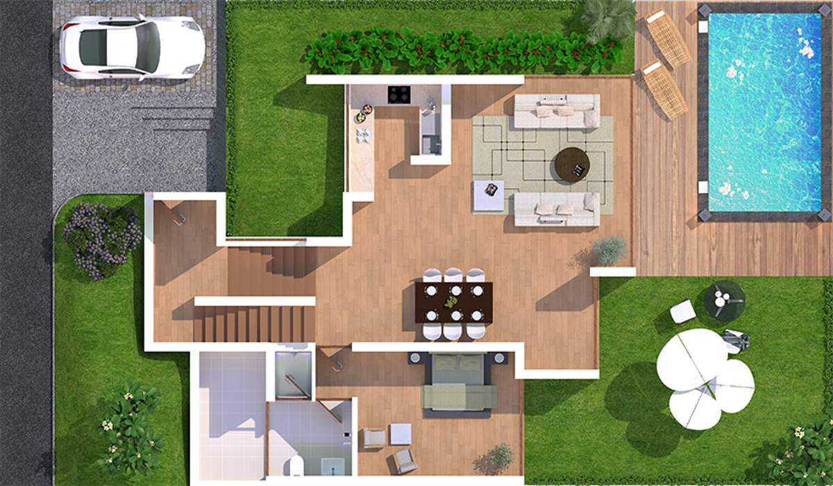 Vianaar La Maroma Estate II (3BHK+3T (3,120 sq ft) 3120 sq ft)