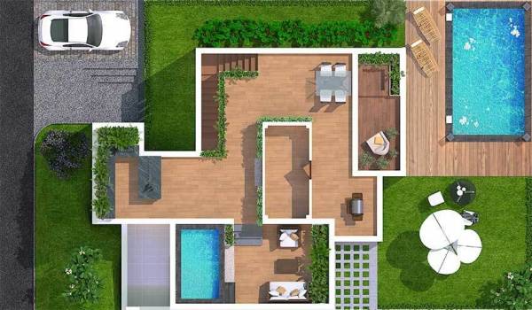 Vianaar La Maroma Estate II (3BHK+3T (3,120 sq ft) 3120 sq ft)