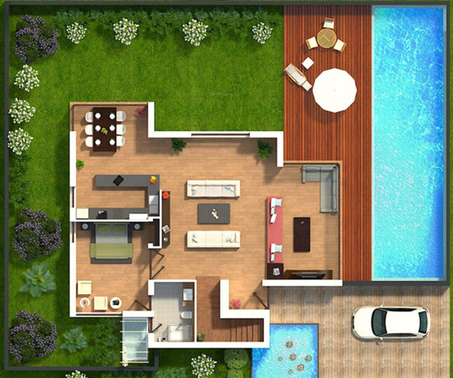 Vianaar La Maroma Estate (3BHK+3T (3,750 sq ft) 3750 sq ft)