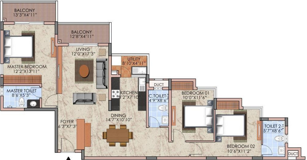  woods 2 Floor Plan Floor Plan