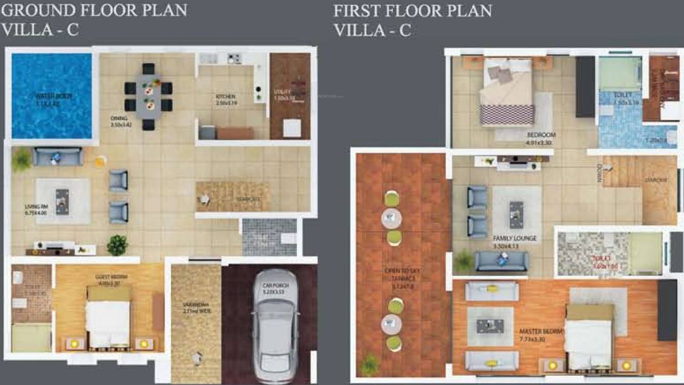 Integral Aldeia De Flores (3BHK+4T (2,500 sq ft) 2500 sq ft)