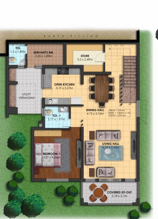  patio Floor Plan Lower Ground Floor Plan