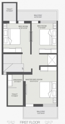  bella-casa Floor Plan First Floor Plan