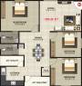 MBM Serenity (3BHK+2T (1,386 sq ft) 1386 sq ft) MBM Serenity (3BHK+2T (1,386 sq ft) 1386 sq ft)