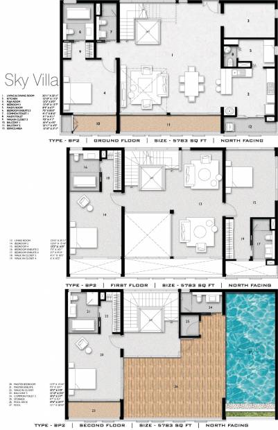 Aliens Space Station Township (4BHK+6T (5,783 sq ft) + Servant Room 5783 sq ft)