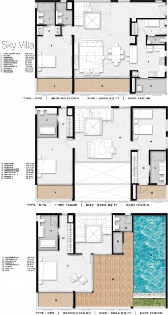 Aliens Space Station Township (4BHK+6T (5,962 sq ft) + Servant Room 5962 sq ft)