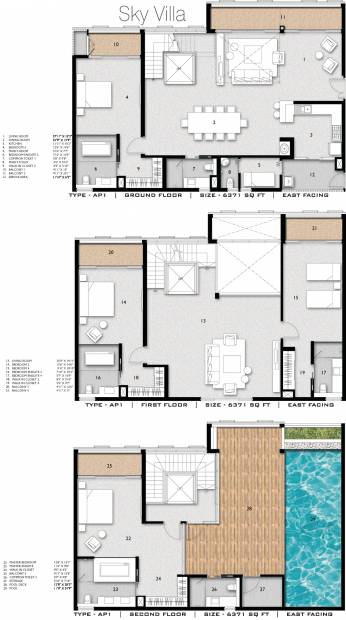 Aliens Space Station Township (4BHK+6T (6,371 sq ft) + Servant Room 6371 sq ft)