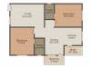 Riteway Apoorva Meadows (2BHK+2T (1,070 sq ft) 1070 sq ft)