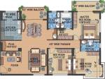 Infinity Signature Estates (3BHK+3T (2,644 sq ft) + Pooja Room 2644 sq ft)